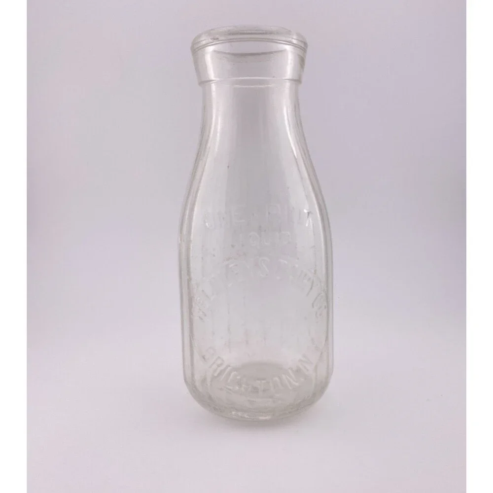 Milk Bottle Welkley Welkleys Dairy Co Brighton NY MONROE COUNTY 1926